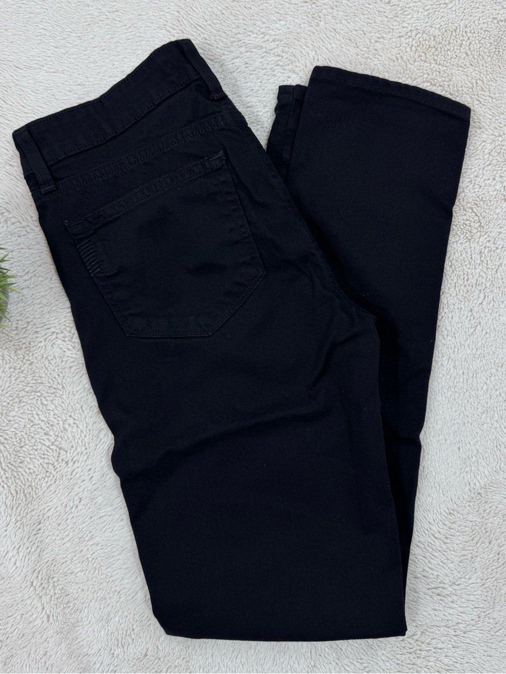Paige Black Peg Skinny Jeans